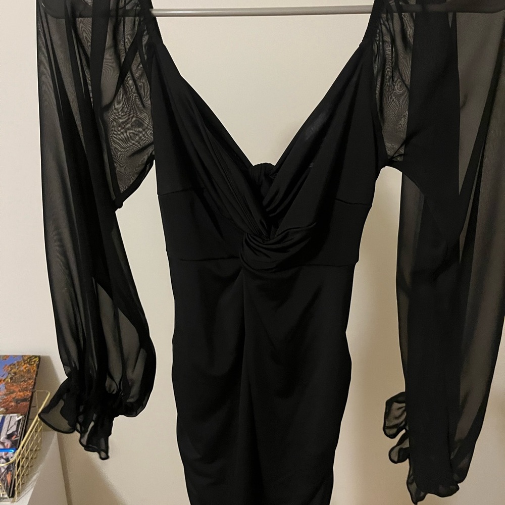 Elegant Black Dress Lucy in the Sky